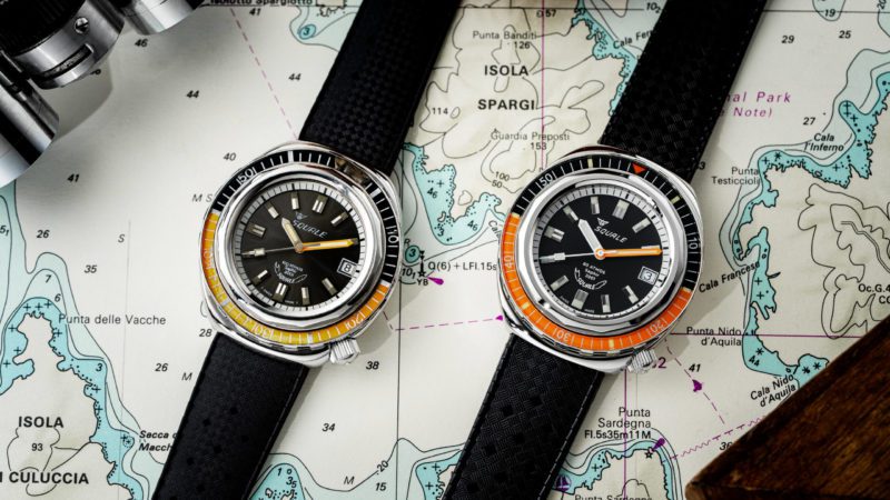 Squale born in the 50s in Neuchâtel was initially recognized as one of the first diving watch factories. Its logo has become legendary. It has supplied historic brands of swiss watchmaking and still supplies armies, specialized teams and sea enthusiasts.